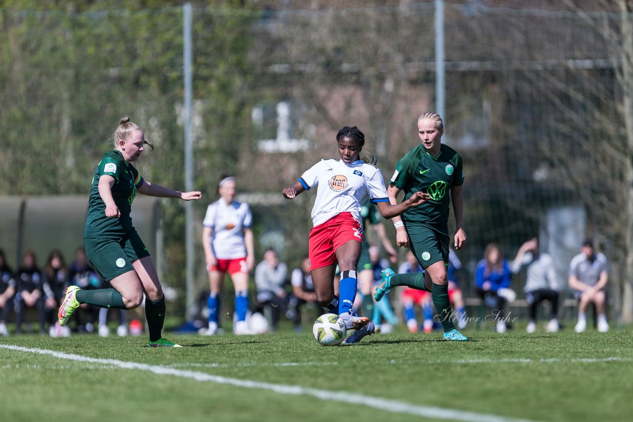 Bild 151 - wBJ Hamburger SV - WfL Wolfsburg : Ergebnis: 2:1